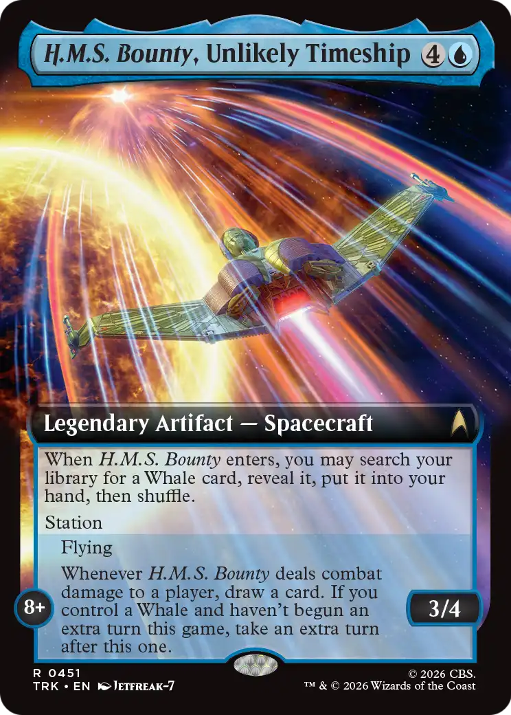 H.M.S. Bounty, Unlikely Timeship (Extended Art) [Star Trek]