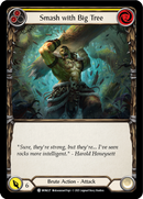 Smash with Big Tree (Yellow) [MON227-RF] (Monarch) 1st Edition Rainbow Foil