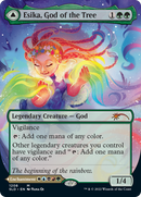 (Thick Stock Display Commander) Esika, God of the Tree // The Prismatic Bridge (Borderless) [Secret Lair: From Cute to Brute]