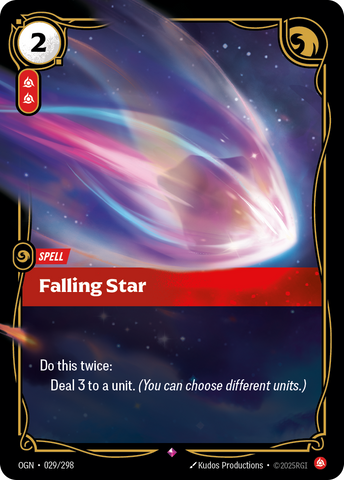 front of card Falling Star [Origins] #029