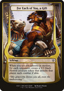 (Oversized Schemes) For Each of You, a Gift [Archenemy: Nicol Bolas Schemes]