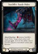 Sutcliffe's Suede Hides [ELE225] (Tales of Aria) 1st Edition Cold Foil