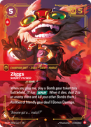 front of card Ziggs, Short-Fused [Radiance] 023/167