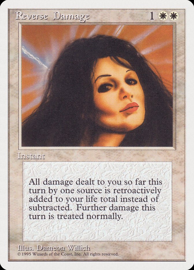 Reverse Damage (1995 Reprint) [Rivals Quick Start Set]