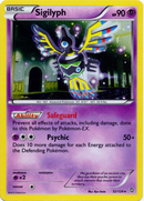 Sigilyph (52/124) (Cosmos Holo) (Black & White: Dragons Exalted) [Theme Deck Exclusive]