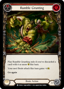 Rumble Grunting (Red) [DYN022] (Dynasty) Rainbow Foil