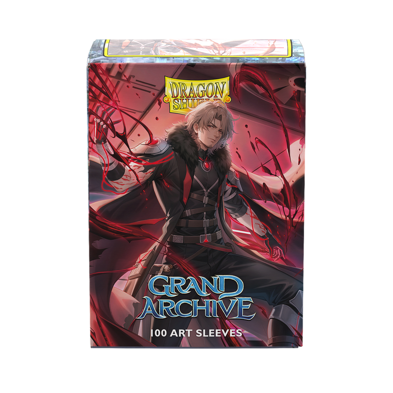 Dragon Shield: Standard 100ct Art Sleeves - Grand Archive (Dante, Hemomancer - Matte)