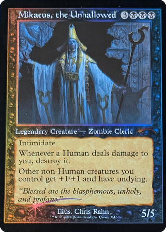 Mikaeus, the Unhallowed (846) (Retro Frame) [Secret Lair Drop Series]
