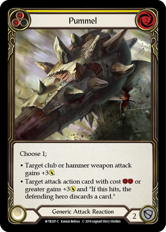 Pummel (Yellow) [WTR207-C] (Welcome to Rathe) Alpha Print Normal