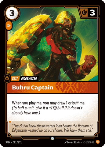 front of card Buhru Captain [Spiritforged] 091/221