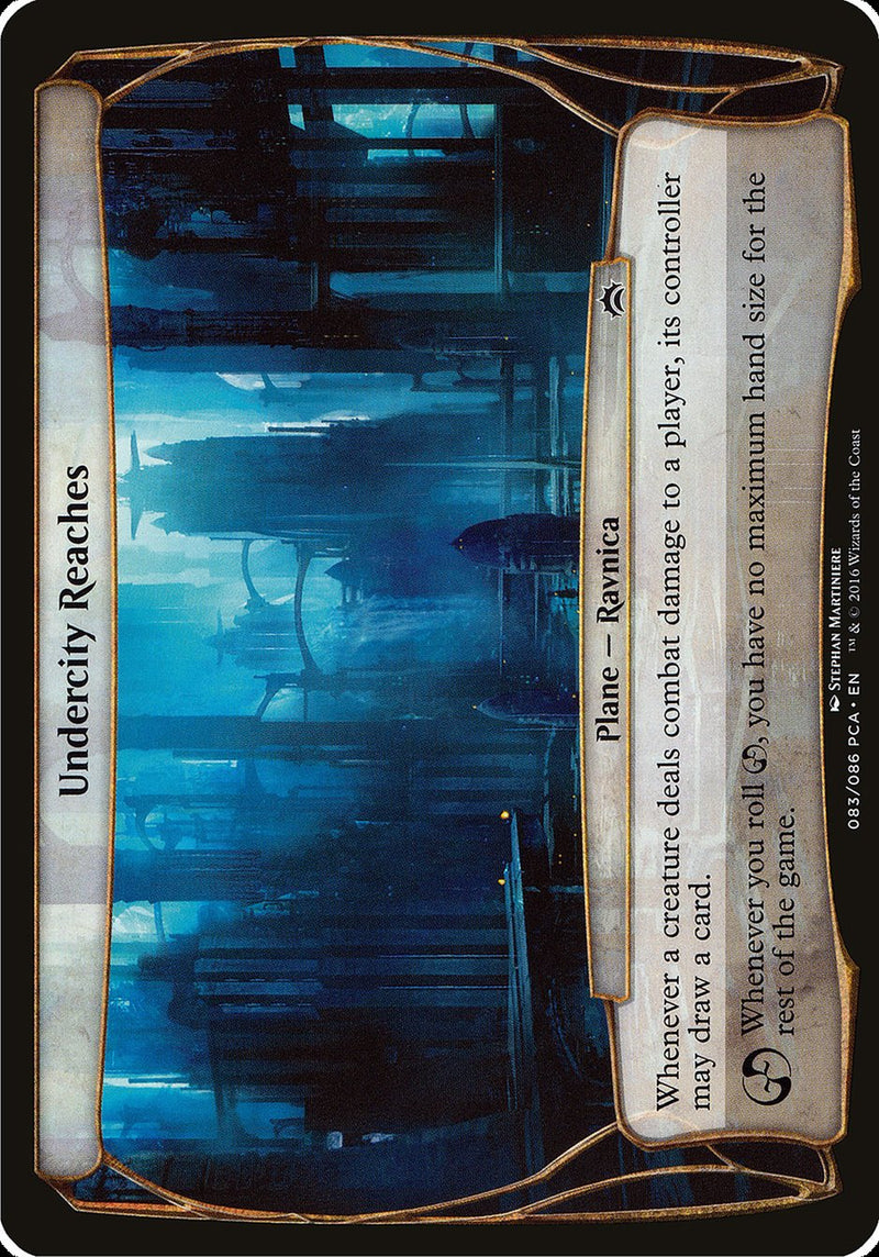 (Oversized Plane) Undercity Reaches [Planechase Anthology Planes]