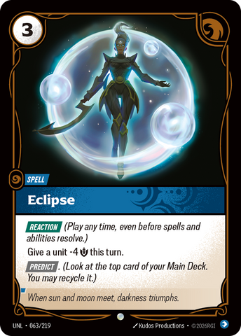 front of card Eclipse [Unleashed] 063/219