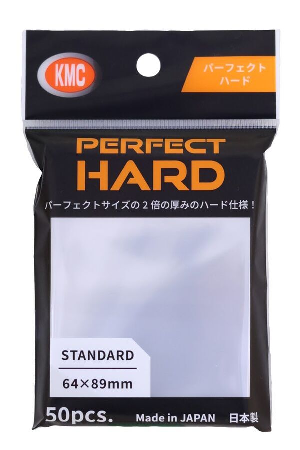 KMC Perfect Hard sleeves 50ct