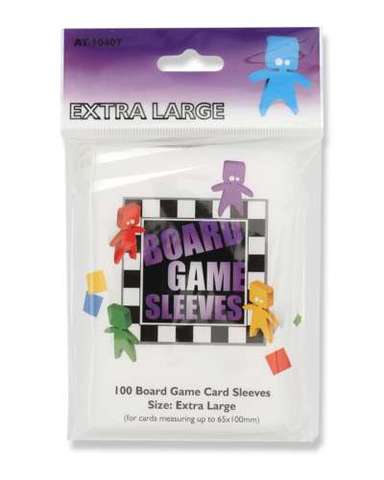 Arcane Tinmen - Board Game Sleeves: Clear - Extra Large