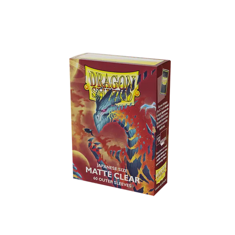 Dragon Shield: Japanese Size 60ct Outer Sleeves - Clear