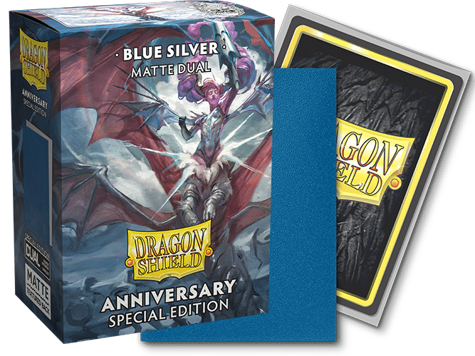 Dragon Shield: Standard 100ct Special Edition - Blue Silver