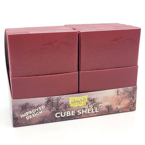 Dragon Shield: Cube Shell (8 Units) - Blood Red