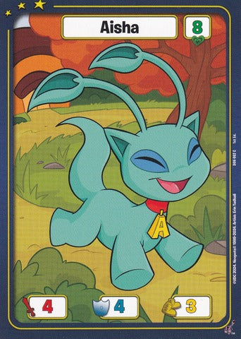 Aisha (Blue) - Defenders of Neopia - 1st Edition