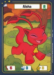 Aisha (Red) - Defenders of Neopia - 1st Edition