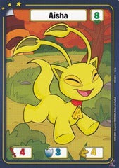 Aisha (Yellow) - Defenders of Neopia - 1st Edition