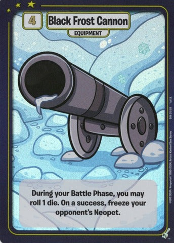 Black Frost Cannon - Defenders of Neopia - 1st Edition