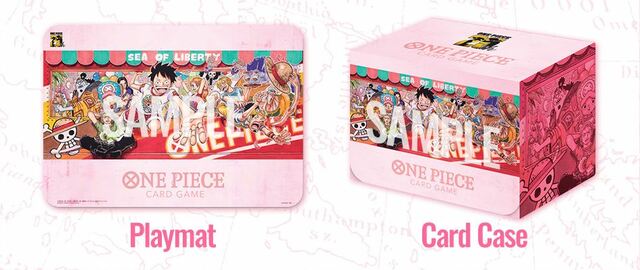 One Piece TCG: Playmat and Card Case Set 25th Edition