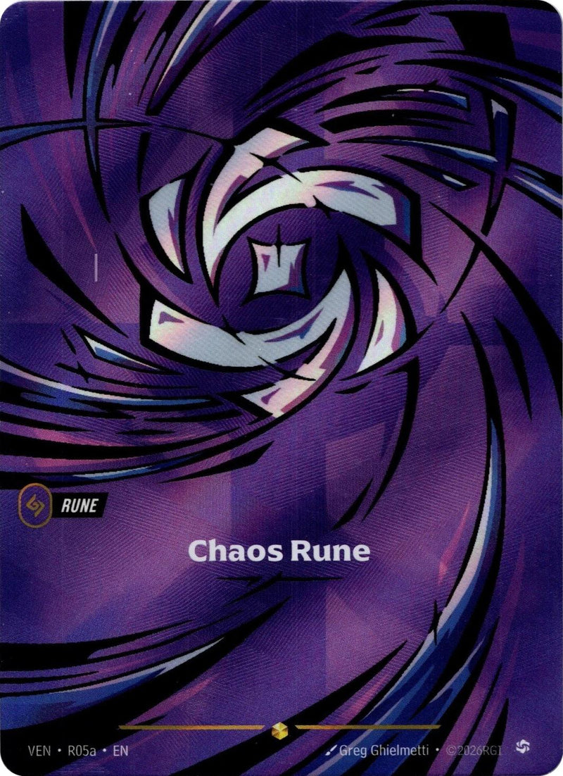 Chaos Rune (R05a) [Vendetta] R05a