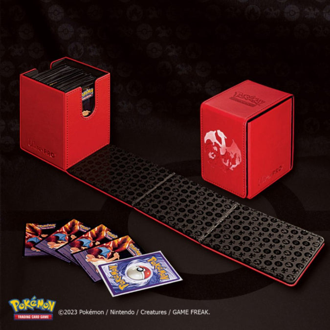 Ultra PRO: Alcove Flip Box - Pokemon Elite Series (Charizard)