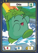 Chia (Green) - Defenders of Neopia - 1st Edition