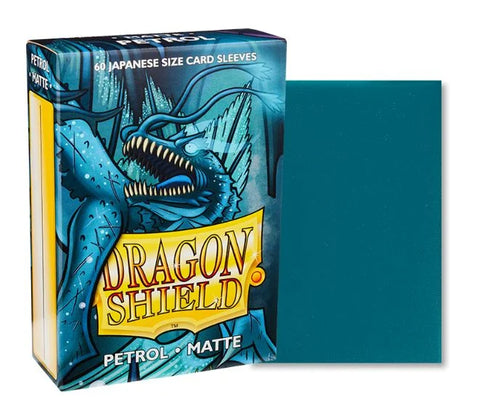 Dragon Shield: Japanese Size 60ct Sleeves - Petrol (Matte)