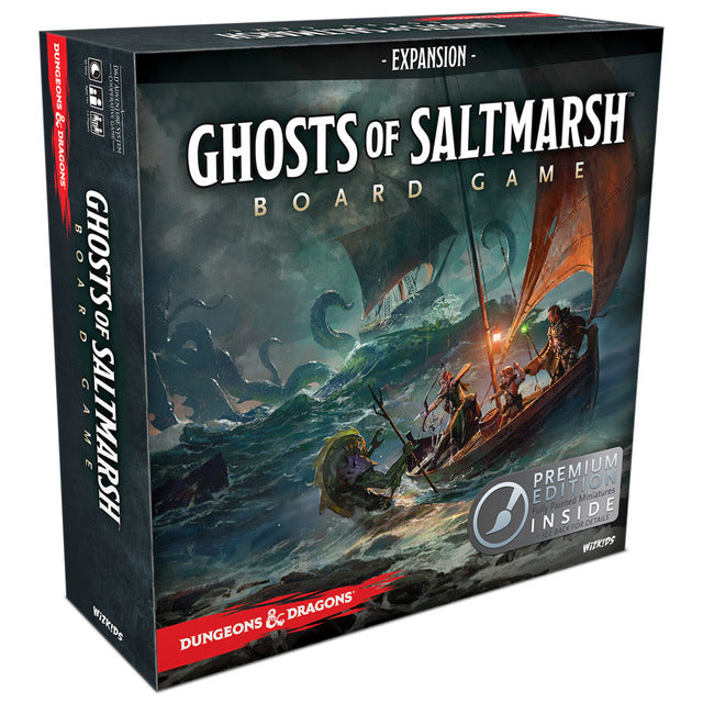 Dungeons & Dragons: Ghosts of Saltmarsh Adventure System Board Game Premium