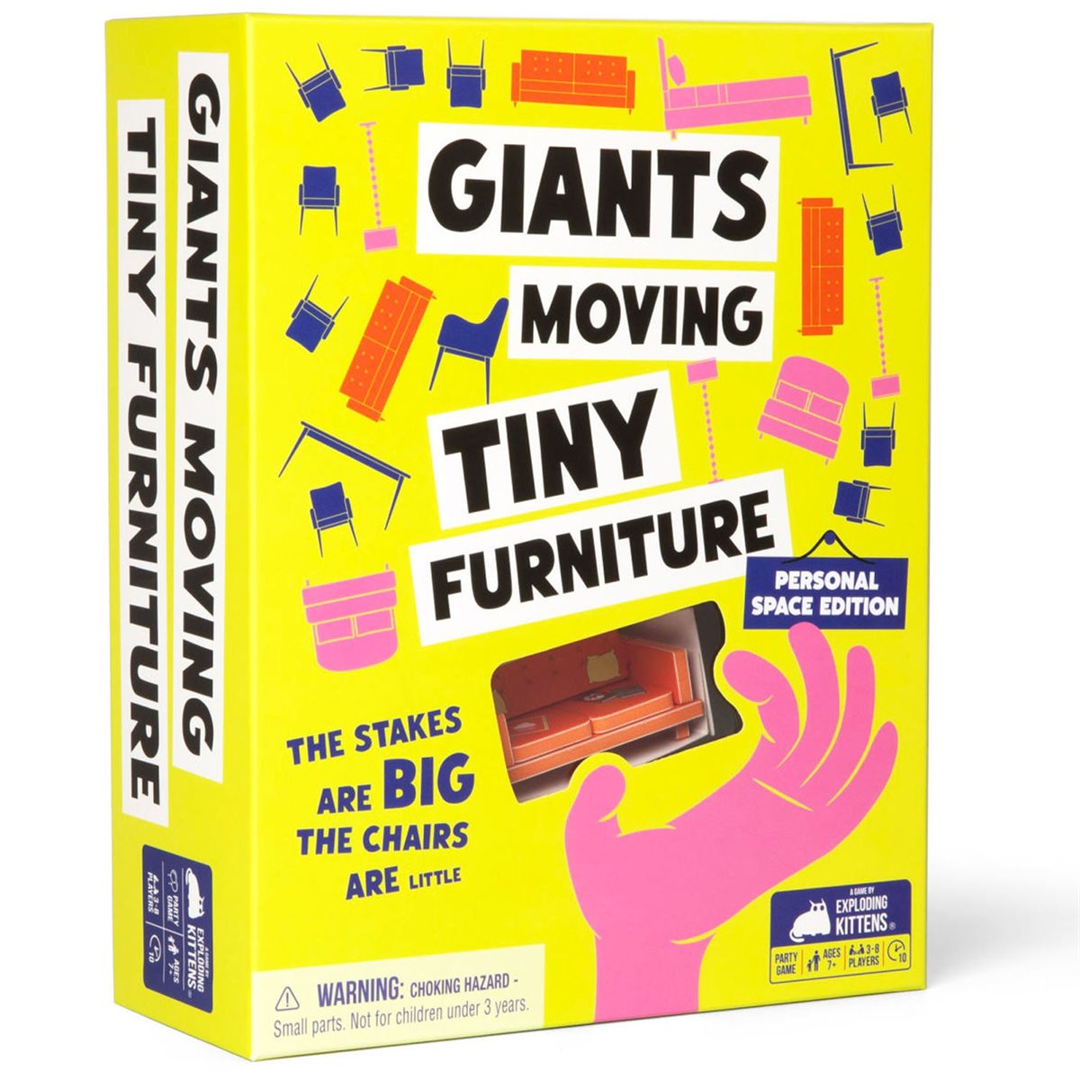 Giants Moving Tiny Furniture - Personal Space Edition
