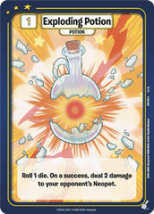 Exploding Potion - Defenders of Neopia - 1st Edition