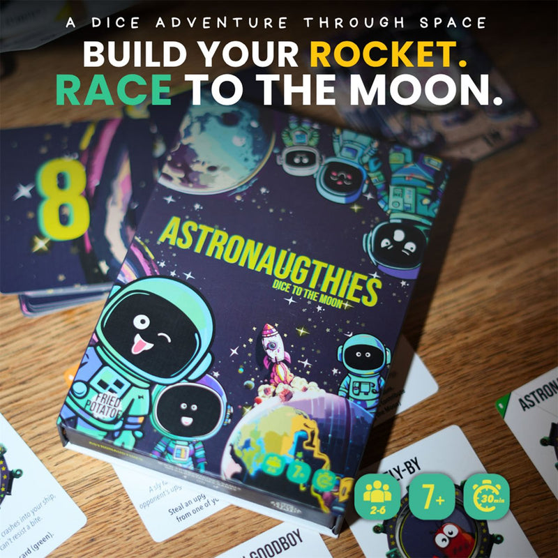 Astronaugthies: Dice to the Moon