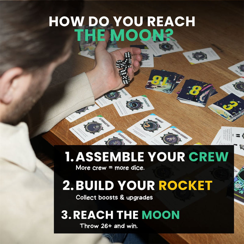 Astronaugthies: Dice to the Moon