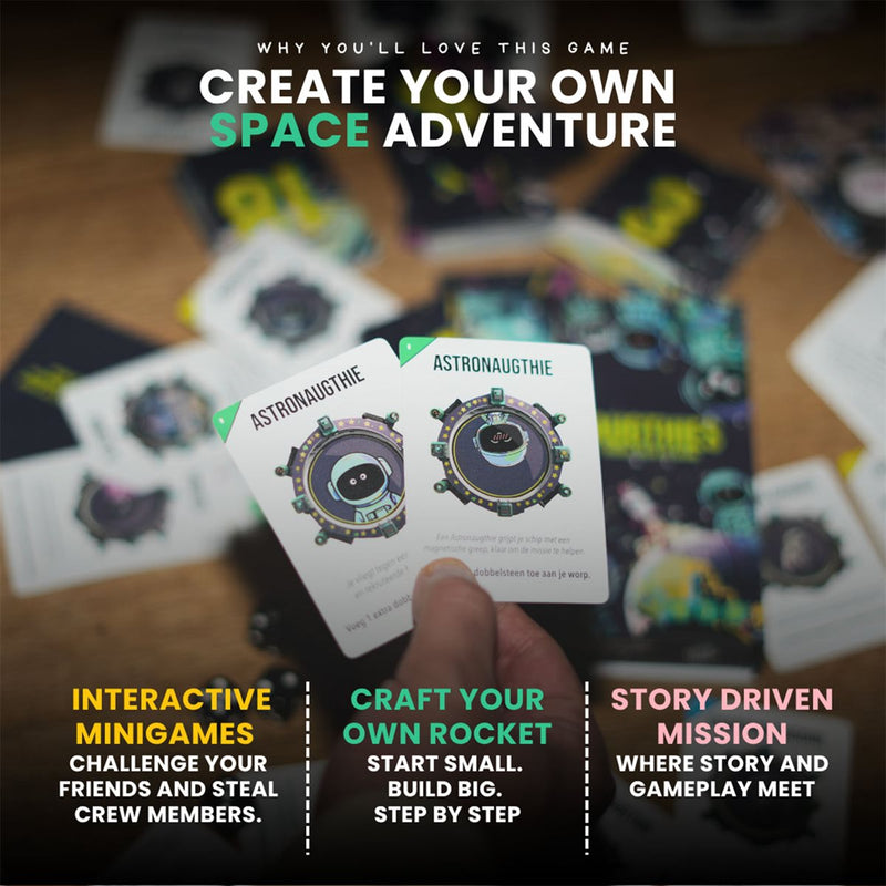 Astronaugthies: Dice to the Moon