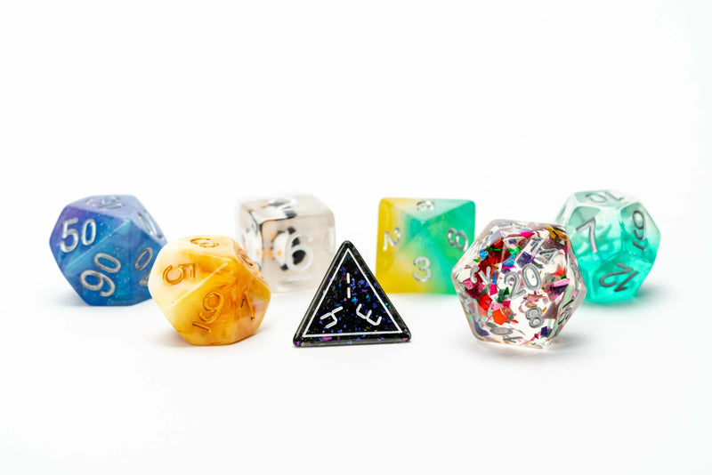 Fanroll Misfit Resin Dice Mystery Bag - 7pc Set