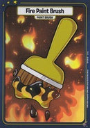 Fire Paint Brush - Defenders of Neopia - 1st Edition