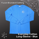 Everyday Cotton Long Sleeve - Blue