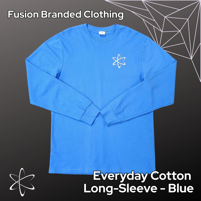 Everyday Cotton Long Sleeve - Blue