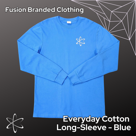 Everyday Cotton Long Sleeve - Blue