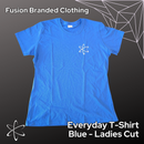 Everyday T-Shirt - Blue Ladies cut
