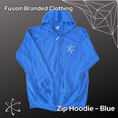 Zip Hoodie - Blue