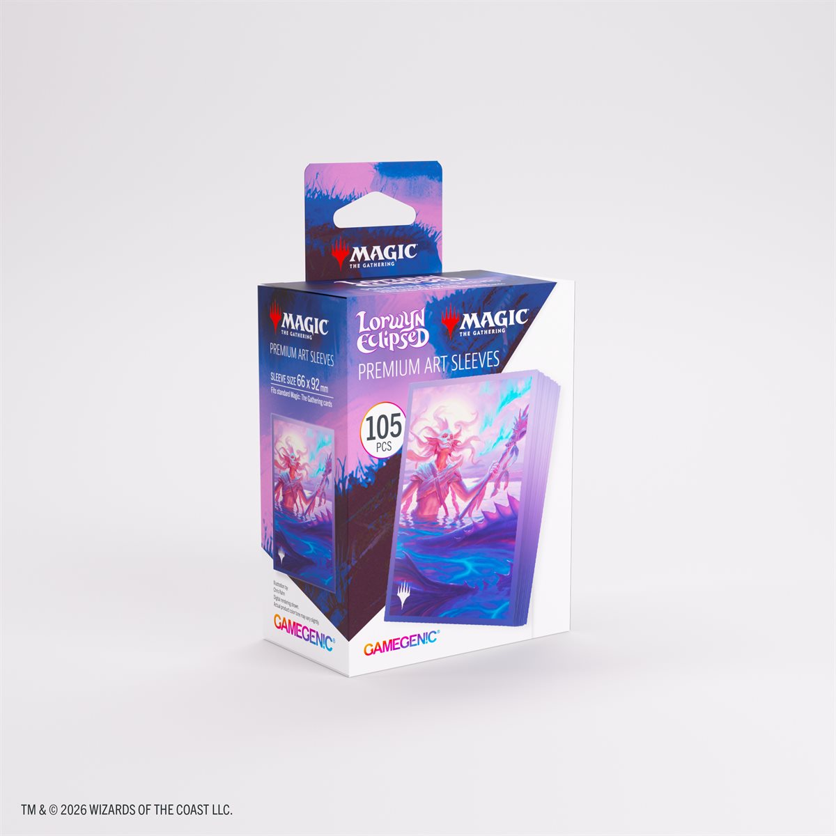 Gamegenic - Premium Art Sleeves (105pcs) - MTG: Lorwyn Eclipsed - Eclipsed Merrow