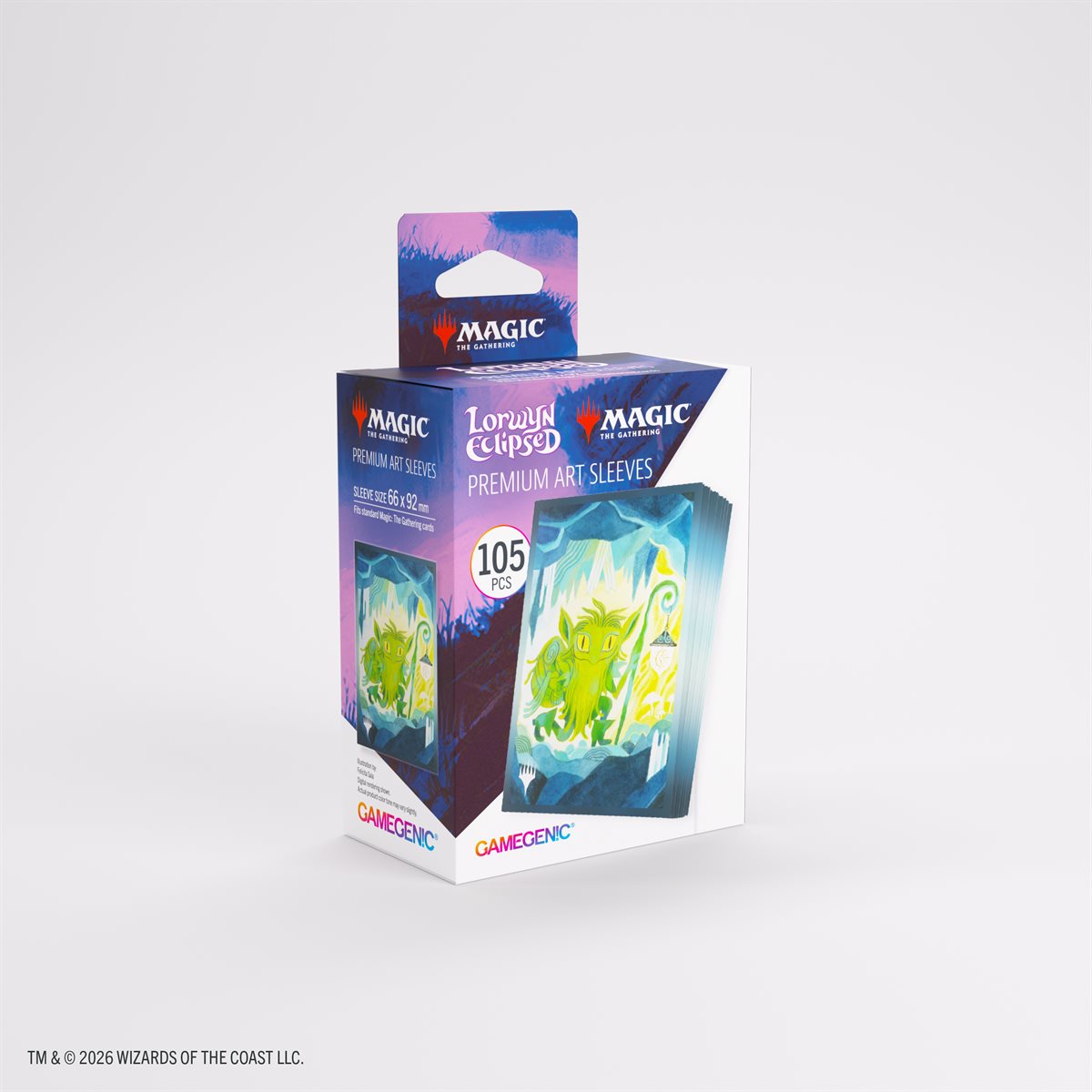 Gamegenic - Premium Art Sleeves (105pcs) - MTG: Lorwyn Eclipsed - Mutable Explorer