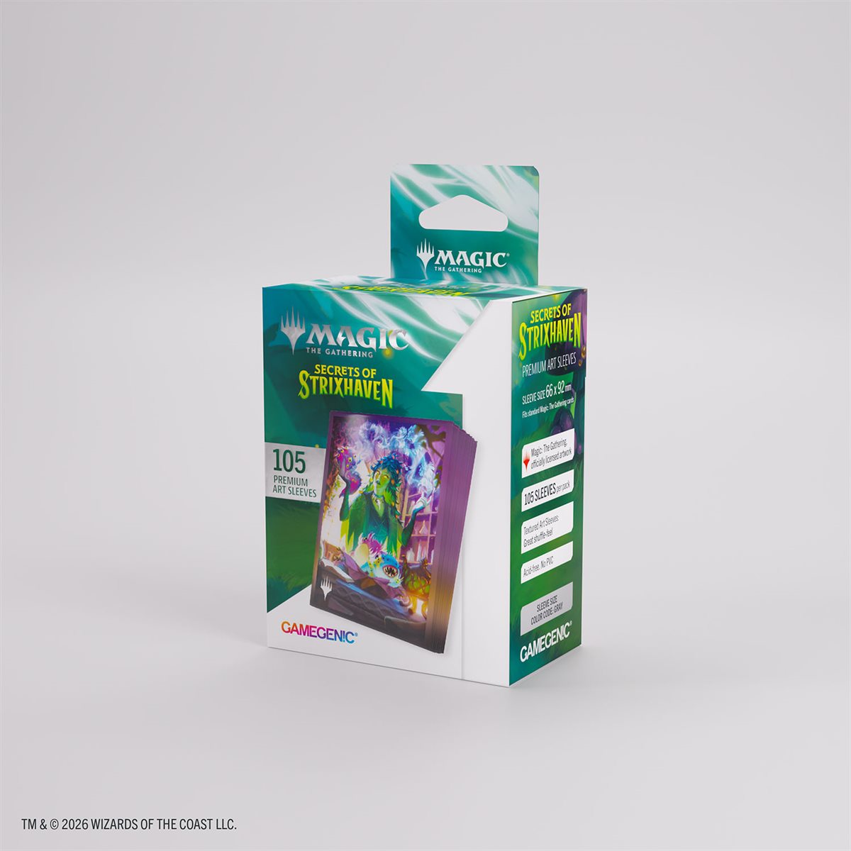 Gamegenic - Premium Art Sleeves (105pcs) - MTG: Secrets of Strixhaven - Dina, Essence Brewer