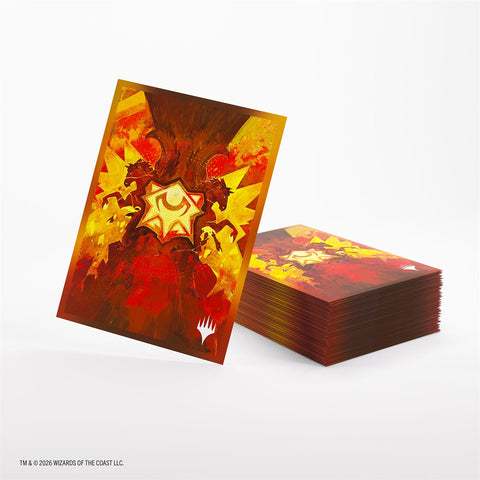 Gamegenic - Premium Art Sleeves (105pcs) - MTG: Secrets of Strixhaven - Lorehold
