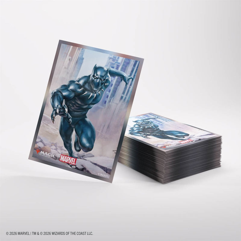 Gamegenic - Premium Art Sleeves (105pcs) - MTG: Marvel Super Heroes - Black Panther