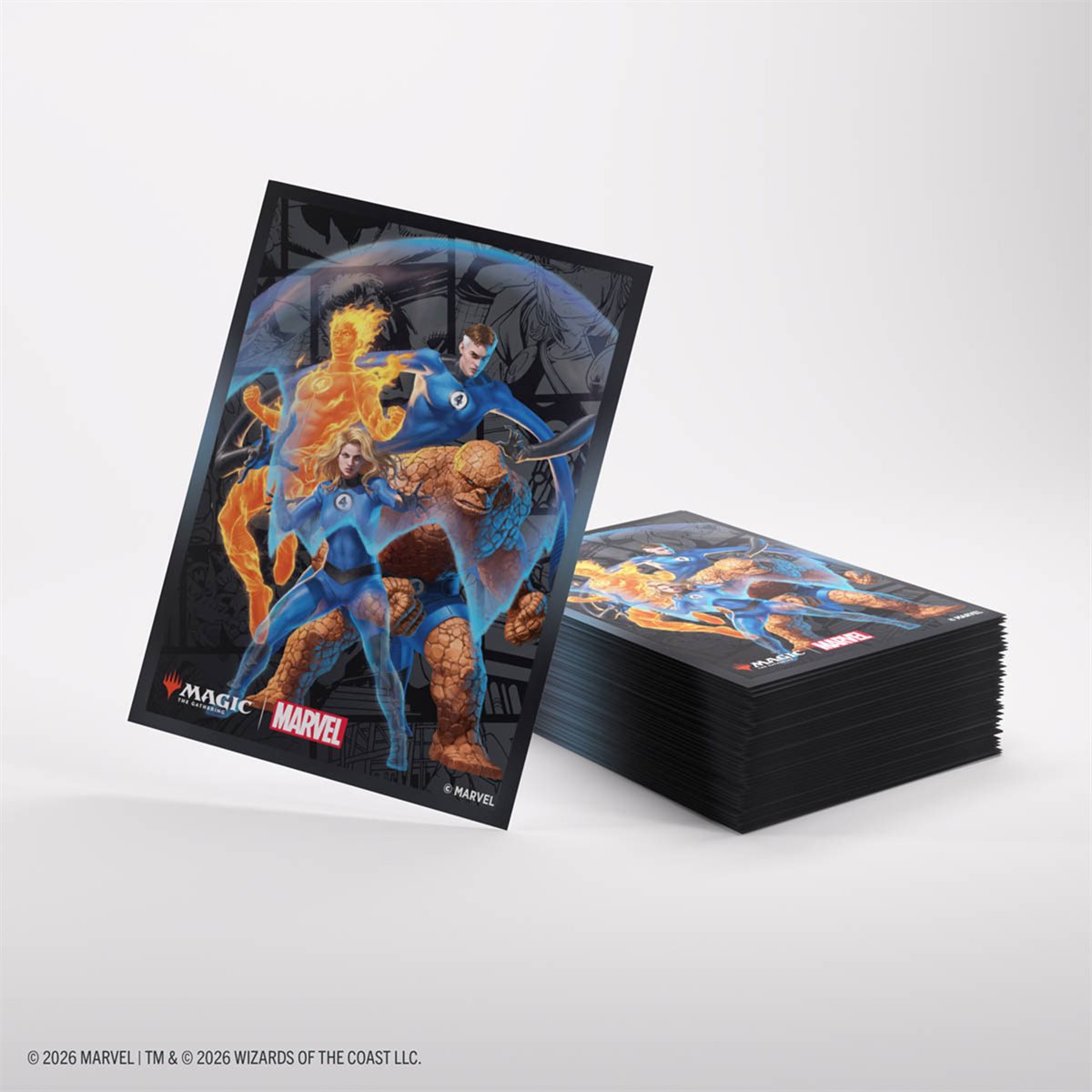 Gamegenic - Premium Art Sleeves (105pcs) - MTG: Marvel Super Heroes - The Fantastic Four