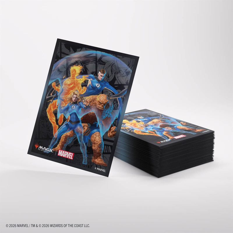 Gamegenic - Premium Art Sleeves (105pcs) - MTG: Marvel Super Heroes - The Fantastic Four